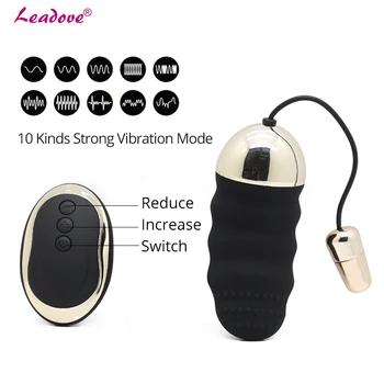 10 Brzina Bežični Daljinski Upravljač Metak Vibrator Vodootporan Seks Roba USB Punjenje Skok Jaje Seks Jaje Seks Igračka za Žene TD0151