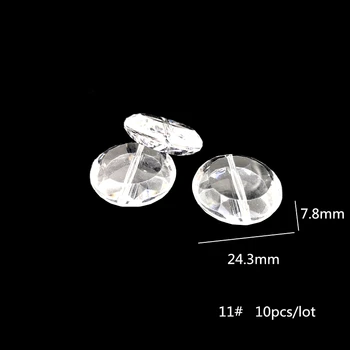 10 kom./lot, Prozirni akril zastorom od kristala perli, Svadbena Dekoracija za zurke 
