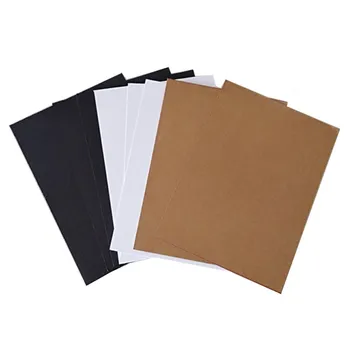 100 kom./lot, izdržljiv bijelo karton 10x15 cm (tolerancija 1-2 mm), A6 320 g 350 g, Ručno oslikana, solidna razglednica, Prazna razglednica