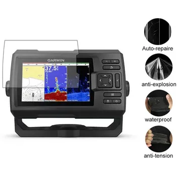 2 x PAT Prozirna Zaštitna Folija Za Ekran Zaštitna Folija Za Garmin Striker Plus 5 5cv 5dv Sonara Ručni GPS Tracker