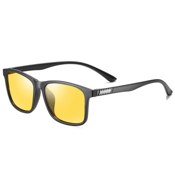 2022 Vintage Retro Sunčane Naočale Gospodo Polarizovana Trg Marke Dizajnerske Sunčane Naočale Za Muškarce Vozačku Sunčane Naočale UV400 Naočale