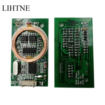 5 Ugrađeni Двухчастотный RFID Modul čitač kartica EM ID 125 khz IC 13,56 Mhz IC ISO14443A Wg26 Wg34 Uart