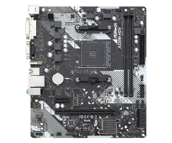 A320 Matična ploča ASROCK A320M HDV R4.0 Priključak AM4 DDR4 32 GB M. 2 PCI-E 3,0 podrška R3 R5 R7 R9 Procesor AMD USB3.1 VGA Micro ATX