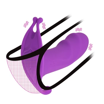 Bežični Daljinski Upravljač Seks-Igračke za Žene Stimulator Klitorisa Nosive Gaćice Vibrator 10 Brzina Dildo Vibrator Robu za Odrasle