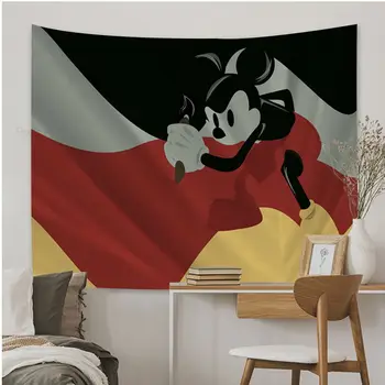 Disney ' S Mickey Mouse Šarene Zidna Tapiserija Indijski Buda Zidni Ukras Čarolije Boem Hipi Zid Art Dekor