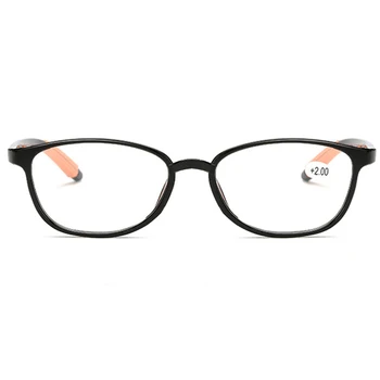 Elbru Ultra Naočale za čitanje TR90 Od Smole, Naočale za Dalekovidnost Visoke Razlučivosti, Muške i Ženske Naočale za dalekovidnost, Diopters + 1,0 + 4,0