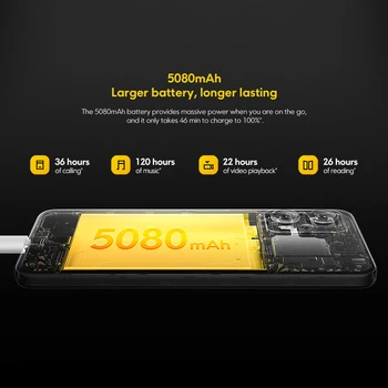 Globalna verzija POCO X4 GT 5G Smartphone 128 GB i 256 GB Svjetlinu 8100 64 Mp Trostruka skladište 144 Hz Dinamički Prekidač za Prikaz 67 W Punjenje