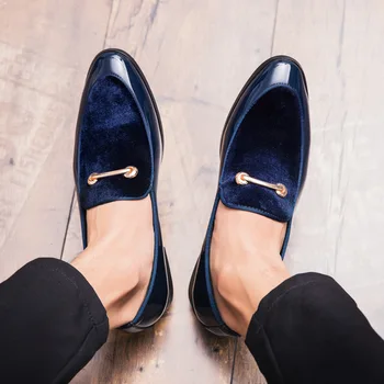 Gospodo modeliranje cipele veličine 48, luksuzne modne svadbene cipele za mladoženju od lakirane kože, luksuzne muške cipele-Oxfords u talijanskom stilu