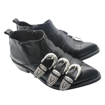 Kožne cipele i Čizme MJ Klasična Loša Verzija Cosplay Michael Jackson Zapad Kaubojske Cipele
