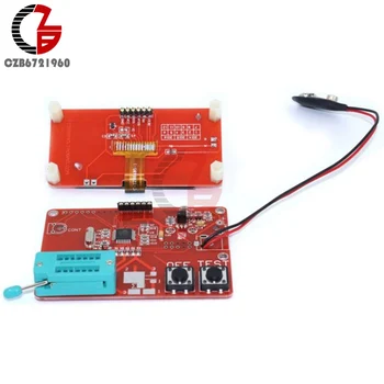LCR-T5 ATmega328 Mikrokontroler Tranzistor Diodni Tester Digitalni 12864 LCD Mjerač Kapaciteta MOS PNP NPN