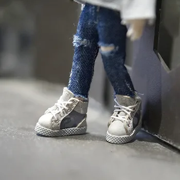 Lutkarska cipele OB11 odgovara 1/12 veličine, funky ulica cipele u stilu joker, камуфляжная cipele za odmor, crna, bijela, smeđa i tako dalje