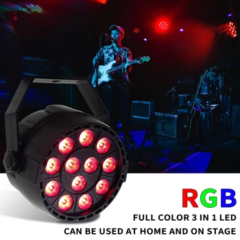 Mini 12x3 W RGB 3 u 1 LED Par Light RGBW Stana Spot Lampa Standardni DMX512 Upravljanje Za Zurke U Povodu Dana Rođenja Plesni Studio DJ Disco