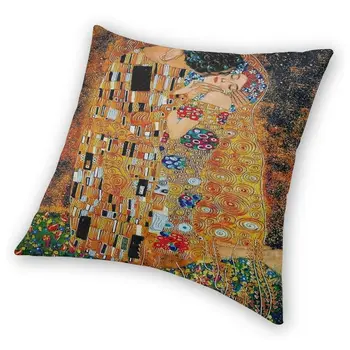 Modni Trg Jastučnicu Gustava Klimta, Kućnog tekstila, 3D Obostrane Jastuk s po cijeloj površini, 