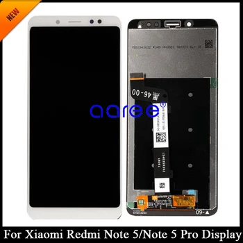 Muški Klasa AAA 5,99 'Za Xiaomi Redmi Note 5 LCD zaslon Za Xiaomi Redmi Note 5 Pro LCD zaslon Osjetljiv na dodir Digitalizator Sklop