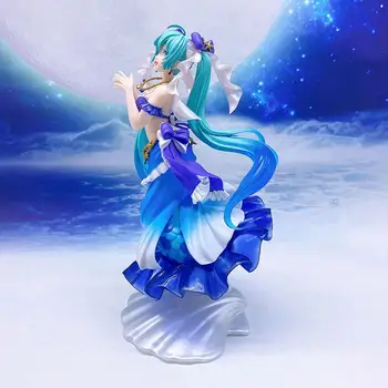 Na raspolaganju TAITO VOCALOID Хацунэ Мику Sirena Princeza AMP 23 cm Originalni Anime Figure Brojka, Zbirka Model Igračke
