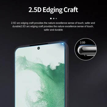 Nillkin za Samsung Galaxy S22 5G Staklo je Kaljeno Staklo CP Plus Potpuna Pokrivenost 2.5 D 9H Pro Plus Zaštitna folija za ekran S22 Plus