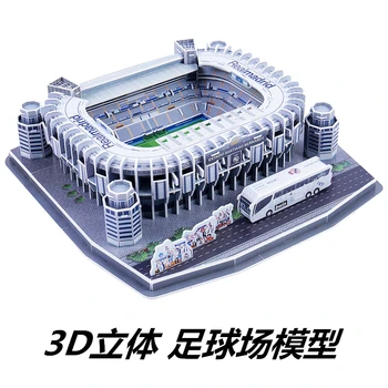 Nogometni stadion model rođendanski poklon suvenir Camp Nou Barca, Real Madrid Bernabeu ukras