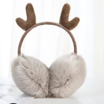 Nove Zimske Slušalice Za Žene, Djevojčice, Dječake, Slušalice sa Jelen, Grijače, Udobne Zimske Tople Zimske Slušalice Na Božić