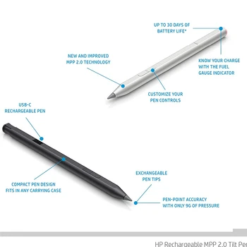 Olovka Za HP Punjiva MPP 2.0 Tilt Pen 3J122AA #ABB 3J123AA#ABB HP Pavilion x360 Конвертируемый 14 