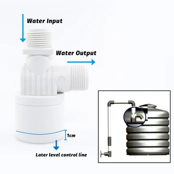 Plutajući Ventil Automatski ventilom s plovkom Ventil za reguliranje razine vode F/ Spremnik Za vodu Water Tower Vertikalni vanjski Ventil