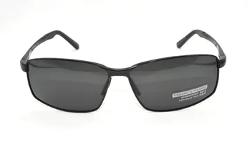 Polarizirane Sunčane naočale za čitanje = Crni štit od legure Al-Mg Gospodo Polarizirane Sunčane naočale Prevelike Vintage +1 +1.5 +2 Do +4