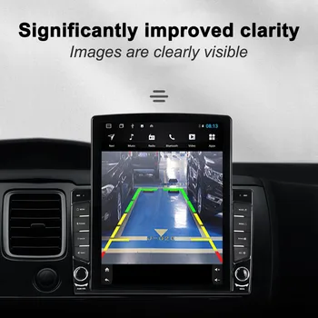 Pxton Android Tesla Stil Vertikalni Auto Radio Stereo Multimedijalni Player Za Toyota Hilux Kurva-2019 Carplay GPS Nav 8 + 128 g
