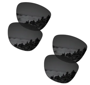 SmartVLT 2 Para Polarizirane Sunčane naočale Izmjenjive Leće za Oakley Frogskins Stealth Black i Stealth Black
