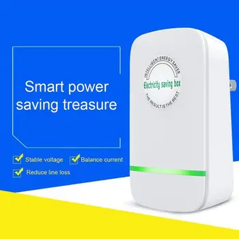 Utičnica Stabilan Napon Zaštita Napajanja Smart Power Saver Ušteda Energije Uštede Energije Nožica Uređaj Za Kontrolu Potrošnje Energije
