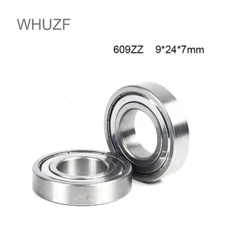 WHUZF Dostava 609ZZ Ležaj 9x24x7 mm (5/10 komada) ABEC-1 Minijaturne kuglične ležajeve 609 ZZ 609 609 2Z Ležaj Visoke kvalitete