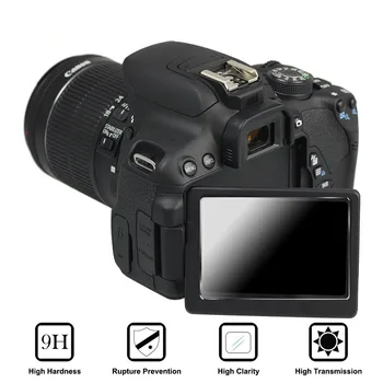Za Canon EOS 5D II Mark2 Markii 5D2 5DII 50D 40D 1DS Mark III 1DS3 Kaljeno Staklo 9H 2.5 D Kamera LCD Ekran Zaštitni Film