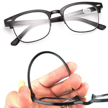 Za Muškarce I Žene Pola Okvir za Umirovljenike Naočale Za Čitanje Ultralight Anti-umor TR90 Okvir Prijenosni Hyperopia Naočale Za Čitanje Naočale