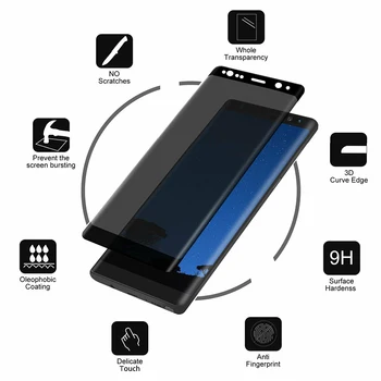 Zaštita Zaslona Od Kaljenog Stakla Za Zaštitu Od Špijunaže Za Mobilni Telefon Samsung Galaxy S9 S10 Plus Zaštitni Sloj Od Kaljenog Stakla